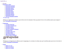 Tablet Screenshot of contests.quebecplus.ca